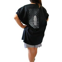 Q Black & White T-Shirt